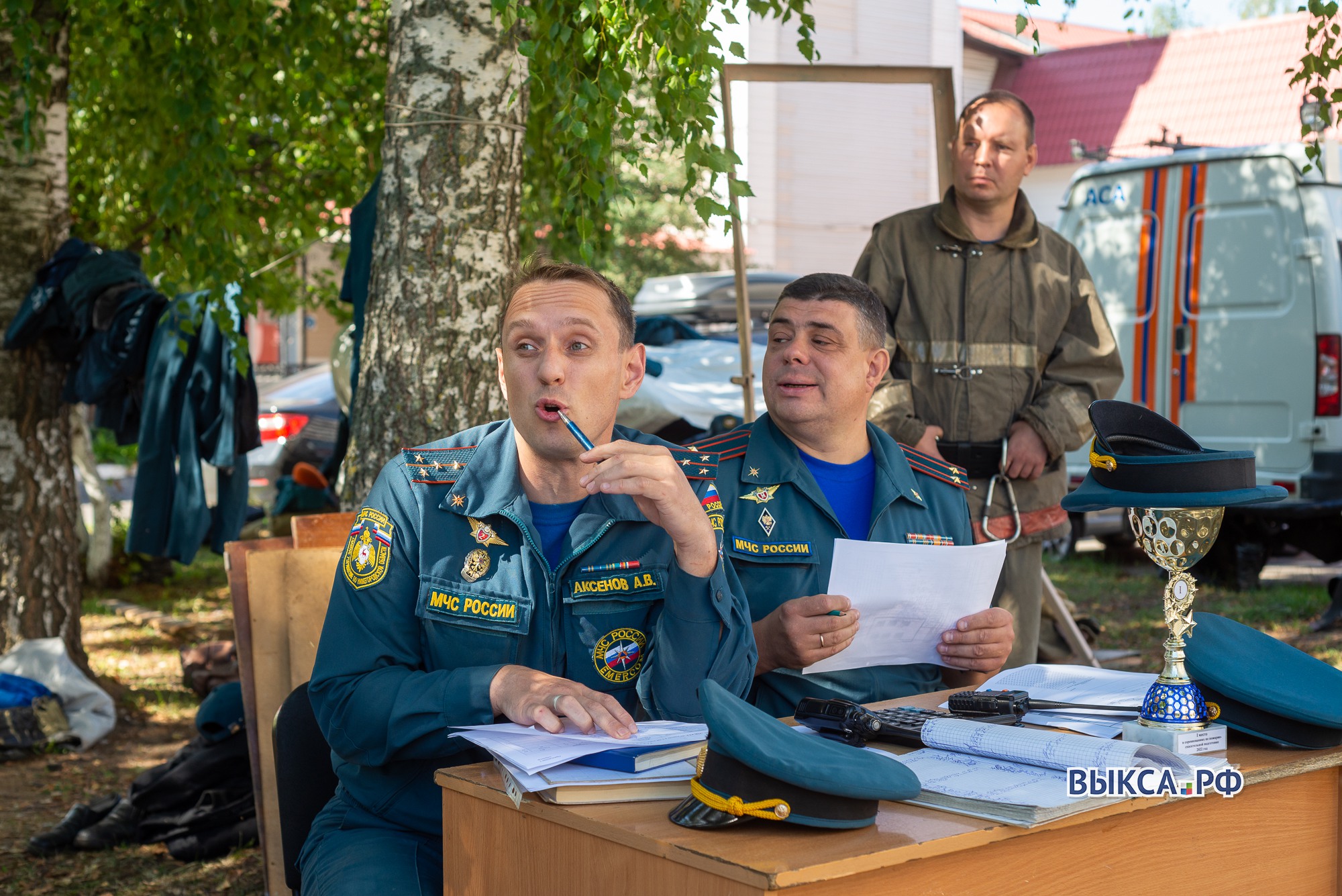 Забраться в башню, потушить огонь и спасти пострадавшего 📸